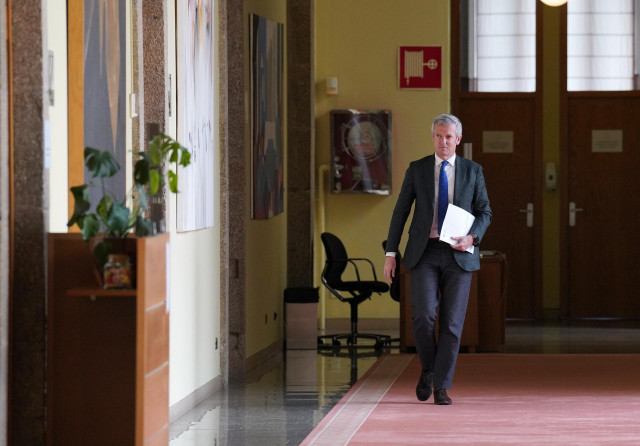 El actual vicepresidente primero de la Xunta de Galicia y sucesor como presidente de la Xunta de Galicia, Alfonso Rueda