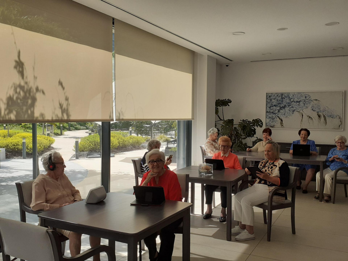 TALLER DIGITAL RESIDENCIA ANCIANOS VIGO