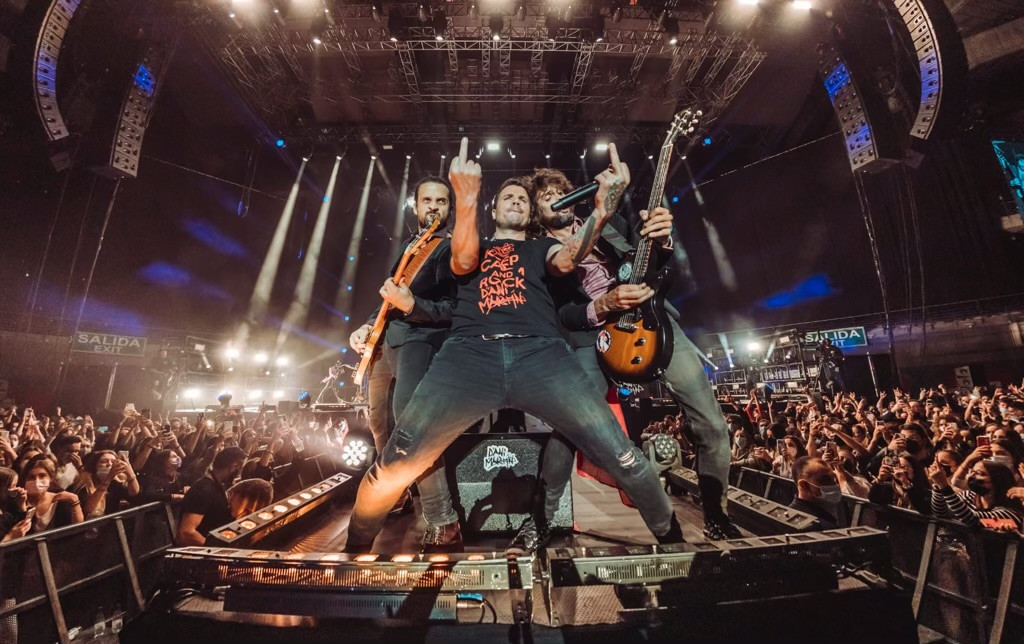 Dani Martu00edn en directo en una foto de su Twitter