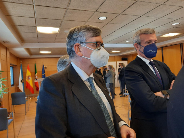 Archivo - El presidente de la Confederación de Empresarios de Galicia (CEG), Juan Manuel Vieites.