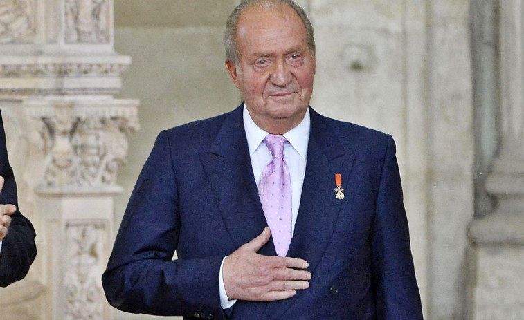 Juan Carlos I, el rey emérito, pasará el fin de semana en Sanxenxo (Pontevedra) tras visitar Madrid