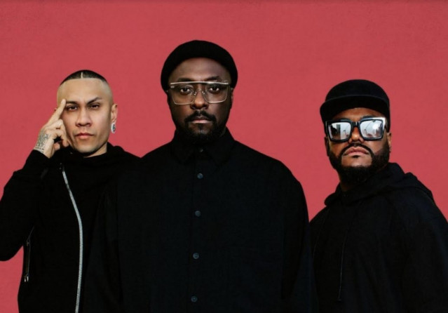 Archivo - Integrantes del grupo Black Eyed Peas