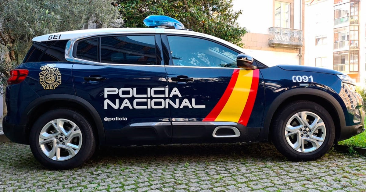 Un coche de la Policía Nacional (CNP)