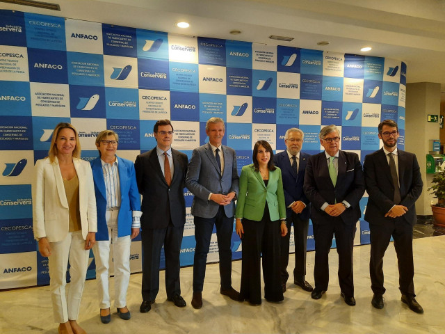 El presidente de la Xunta, Alfonso Rueda, en el evento de este viernes.