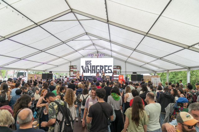 Actuación de la banda Los Vinagres en el XIX Festival de Cans.