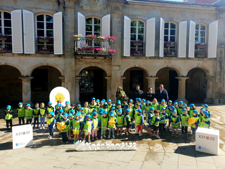El programa 'Vexo Veo Xacobeo' llega al CEIP de la Xunqueira 2