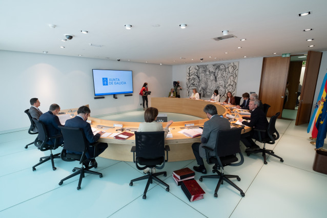Reunión semanal del Consello de la Xunta.