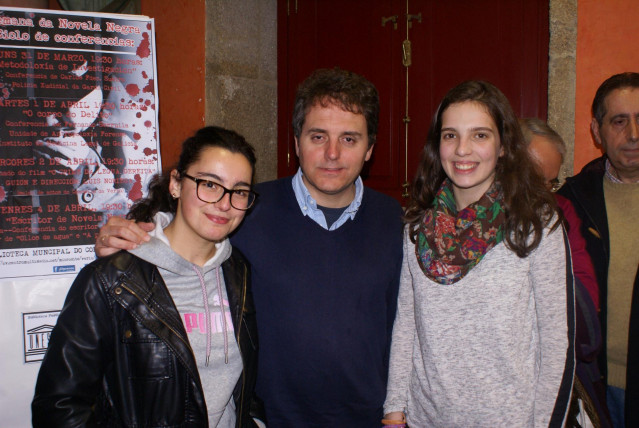 El escritor Domingo Villar.