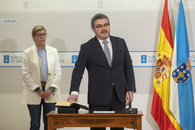 Antonio Basante toma posesión como director xeral de Pesca, Acuicultura e Innovación Tecnolóxica.