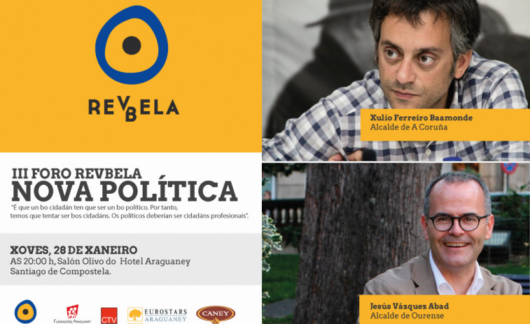 Hoxe 28, celebrase o III Foro Revbela: Nova Política, organizado pola Fundación Araguaney