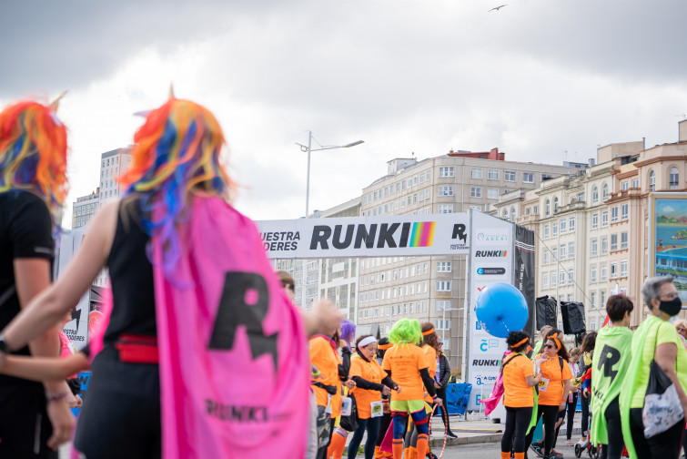 La 'Runki Race' de A Coruña congrega a 4.000  