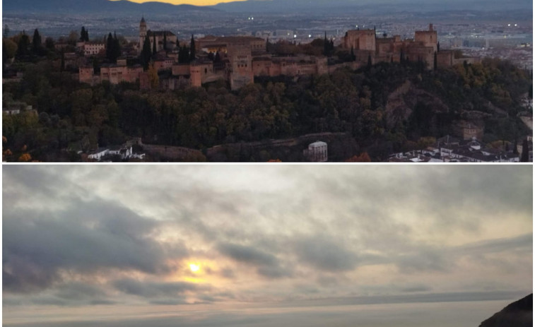 ​(VÍDEO) Feijóo compara la puesta de sol de la Alhambra con la de Finisterre y las redes sociales responden