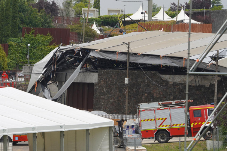(VÍDEO) Así montan el nuevo escenario en O Son do Camiño para celebrar el festival 