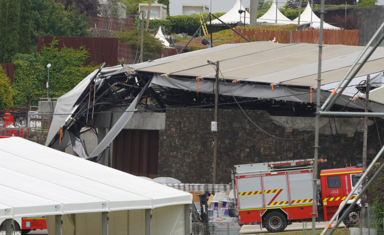 (VÍDEO) Así montan el nuevo escenario en O Son do Camiño para celebrar el festival 