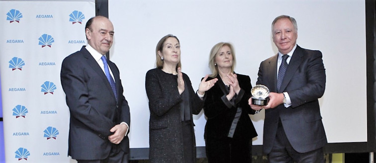 Clemente González Soler recibe el Premio Victoriano Reinoso de AEGAMA
