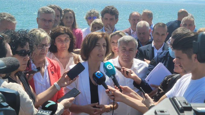 Rueda busca traer la gestión del litoral a Galicia tras 13 años de sequía de transferencias con Feijóo