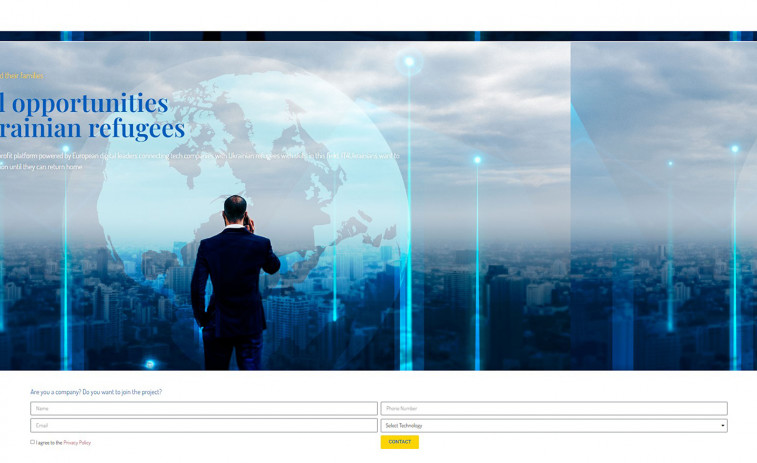 Premiada la plataforma que ayuda a los refugiados ucranianos a conseguir empleo en el mundo tecnológico