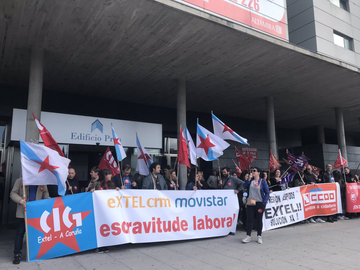 Protesta Extel