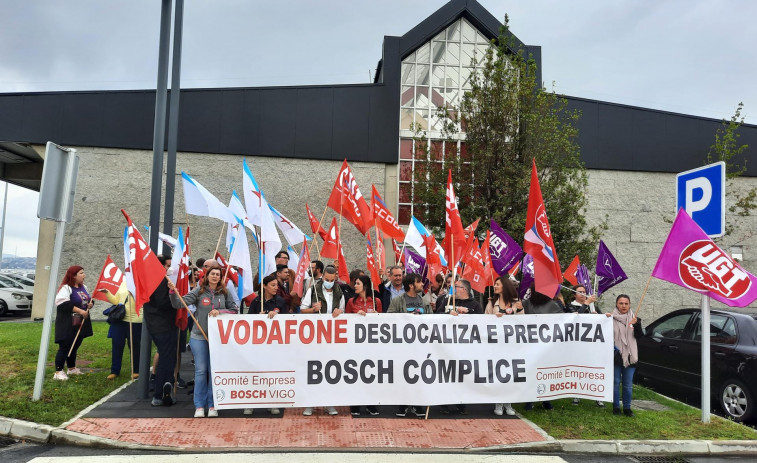 Vodafone deslocaliza su centro de llamadas a Portugal y Sudamérica y pone 148 empleos de Bosch Vigo en peligro
