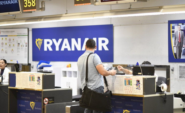 Segunda jornada de huelga en Ryanair, con ocho vuelos afectados en Santiago