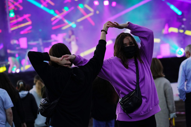 Archivo - Festival de Orquestas de Verbena, en la Cidade da Cultura, a 25 de septiembre de 2021, en Santiago de Compostela