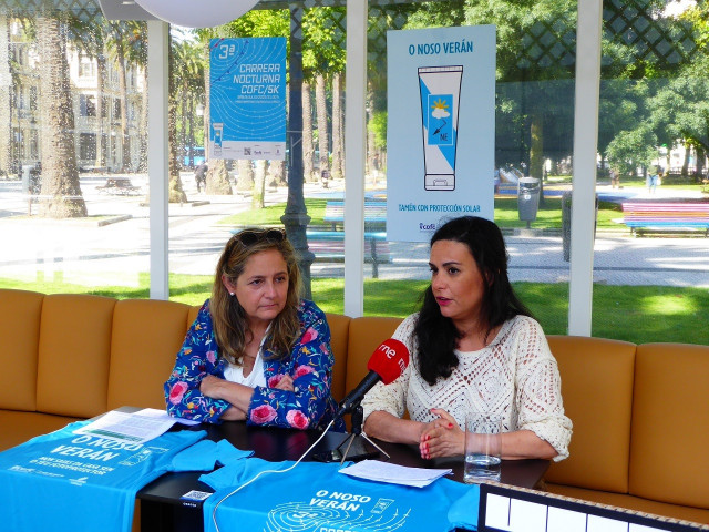 Presentación de la campaña de las farmacias coruñesas sobre el uso del fotoprotector