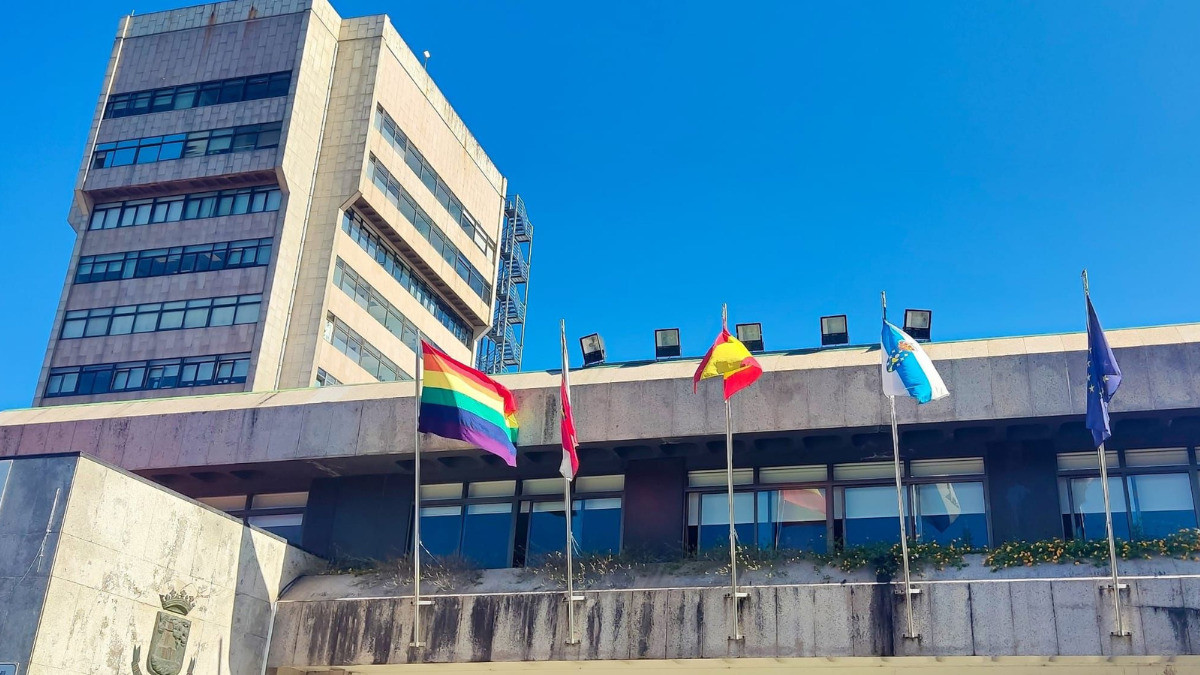 Fachada del Concello de Vigo