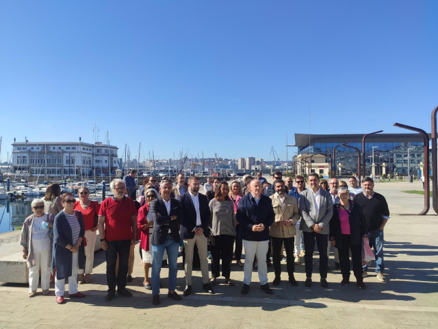 Presentación de la candidatura de Miguel Lorenzo a presidente del PP local de A Coruña