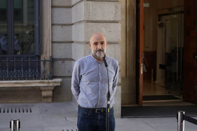 Néstor Rego en el Congreso.
