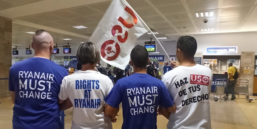 Huelga en Ryanair