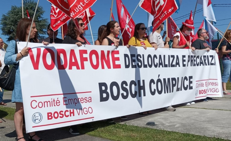 Vodafone deslocaliza el servicio de Bosch Service Vigo, pone en riesgo 150 empleos y los datos bancarios de sus clientes, denuncia CC.OO.