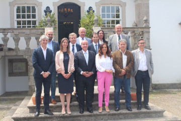 Comisión Executiva Eixo Atlántico reunida en Maia (Portugal).