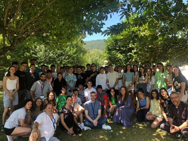 IV Encontro de Banda Sinfónica Xuvenil de Galicia organizado por la Federación Galega de Bandas de Músicas Populares.