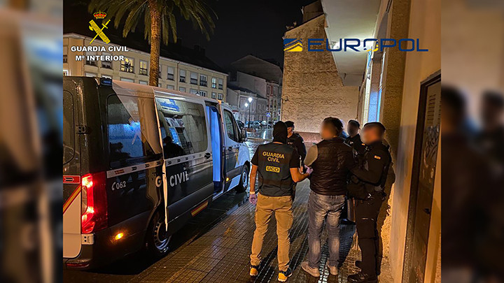 Guardia Civil desarticula la organizaciu00f3n criminal mu00e1s activa de Europa dedicada al robo