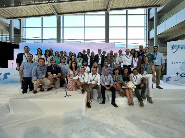 Ejecutiva provincial del PP de Pontevedra en el 19 congreso provincial