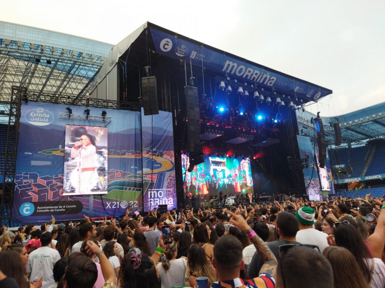 (VÍDEOS) El Morriña Fest devuelve a Riazor a la liga de las estrellas
