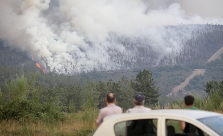 Identificado el presunto autor de varios incendios en Calvos de Randín durante el mes de abril