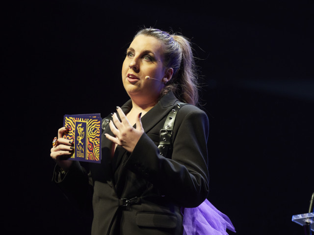 Archivo - La cómica Carolina Iglesias