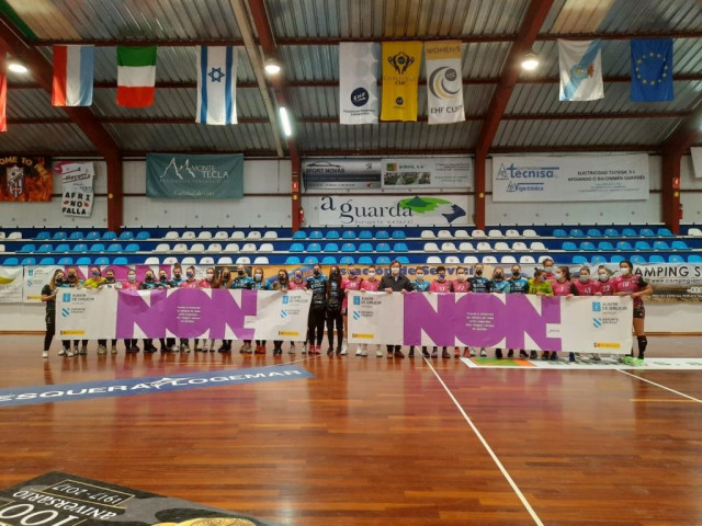 Pabellón polideportivo de A Guarda.