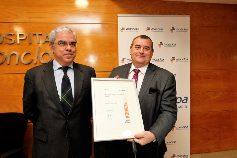 El Hospital Moncloa, dirigido por el gallego, Juan José Fernández Ramos recibe el Sello Europeo de Excelencia por sexta vez