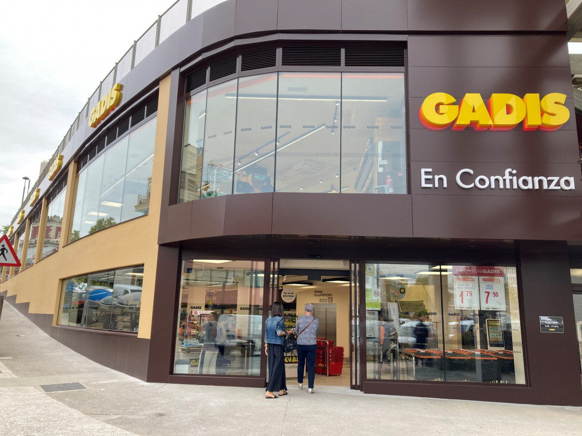 Supermercado Gadis en Oleiros