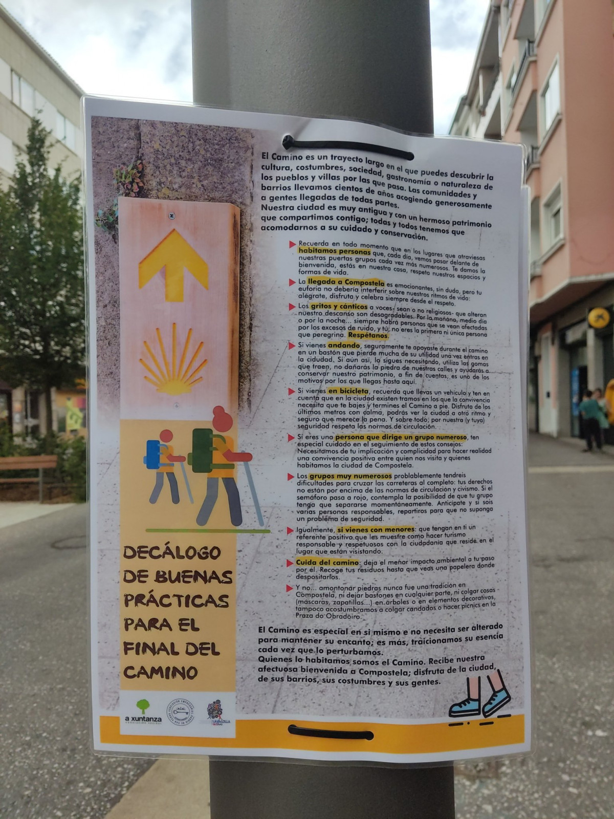 Decu00e1logo de Buenas Pru00e1cticas para el Final del Camino