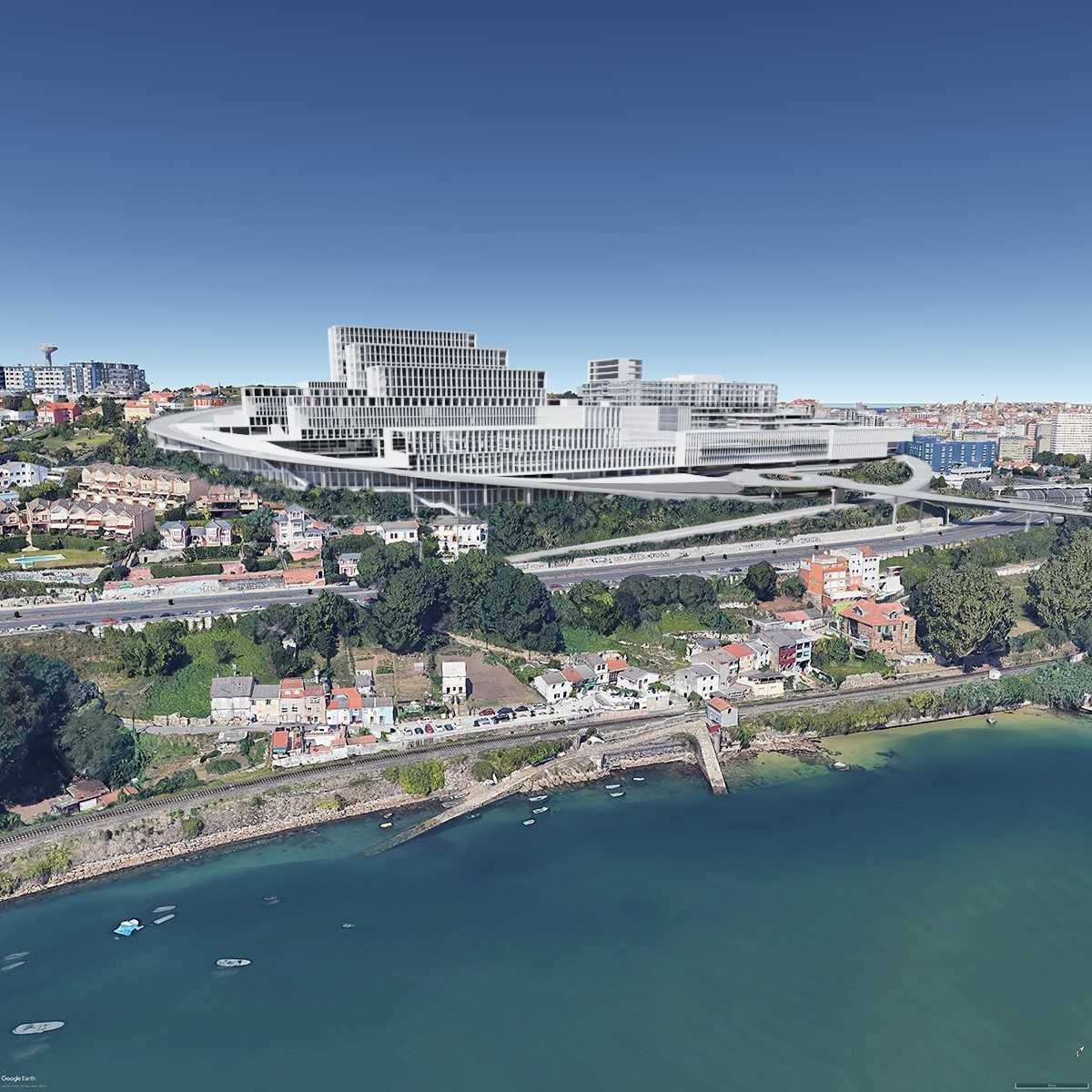 Proyecto del nuevo Complexo Hospitalario Universitario da Coruña (Chuac).