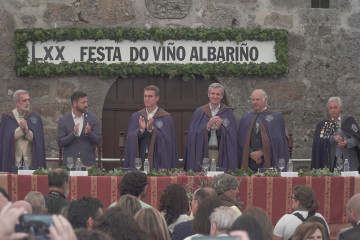 Capítulo Serenísimo de la LXX Festa do Viño Albariño de Cambados (Pontevedra).