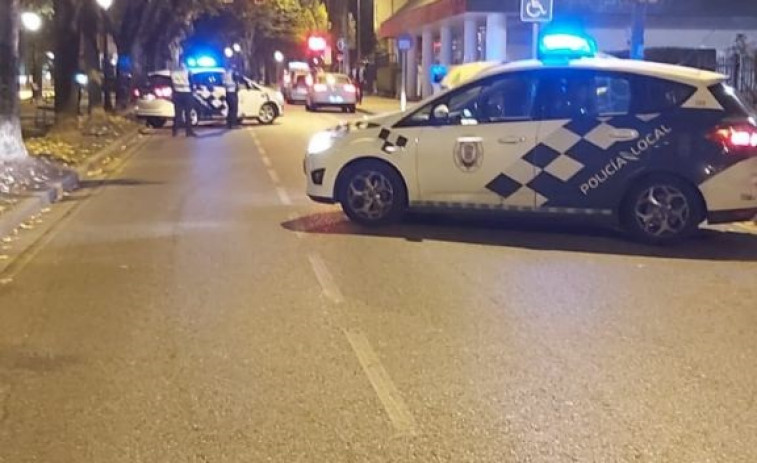 Una pelea frente a una discoteca en la calle Otero Pedrayo de Lugo acaba sin detenidos