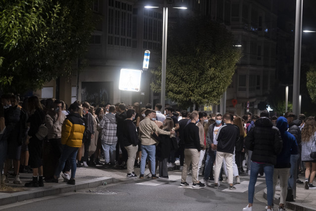 Archivo - Exterior de un local de ocio nocturno