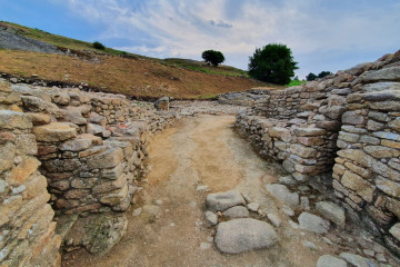 Excavación del Castro de Elviña.