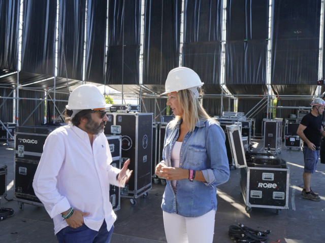 Marta Fernández-Tapias este jueves en Vigo.