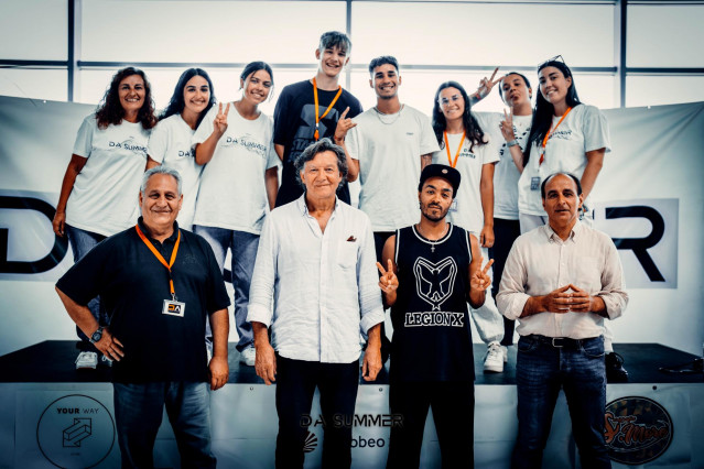 Lete Lasa en el campamento de danza urbana.