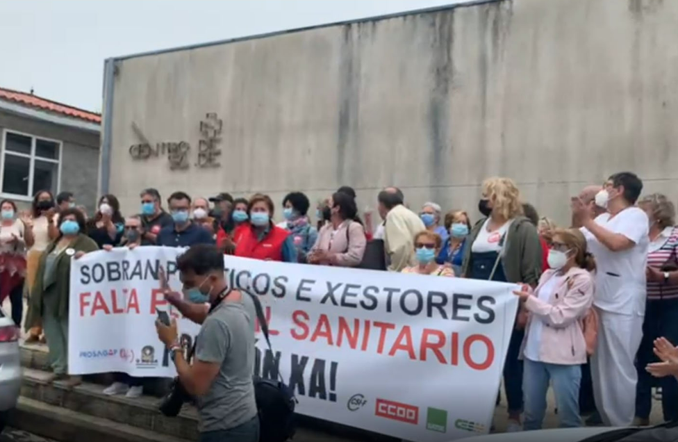Protesta este agosto en el Centro de Saúde de Baltar en Sanxenxo